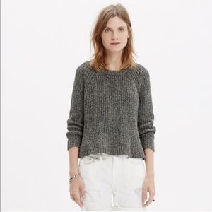 Madewell Crop Knit Sweater